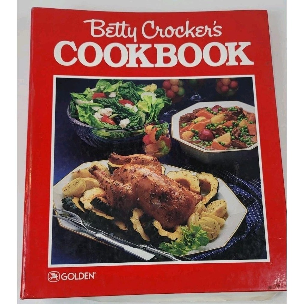 Betty Crocker's‎ Cookbook New & Revised 5 Ring Binder 1989 7th Printing Vintage